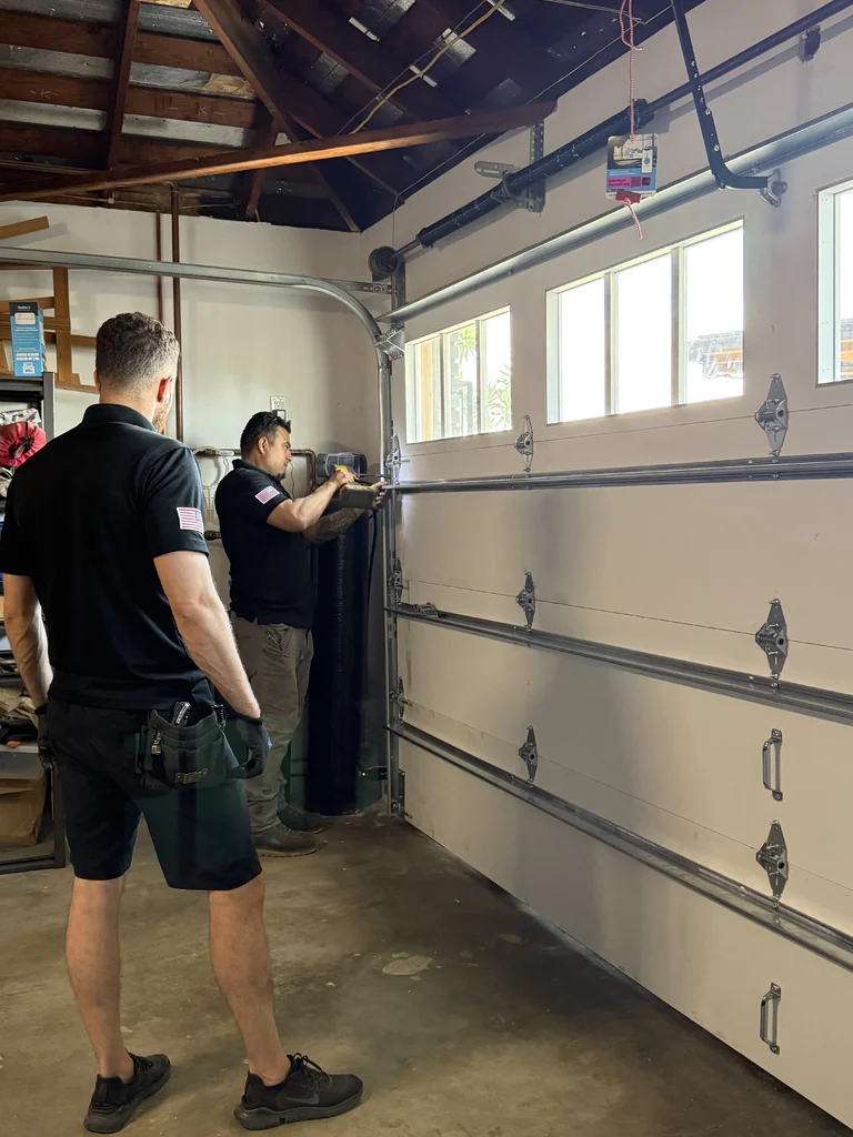 How to Repair a Garage Door That Stops Halfway Fast