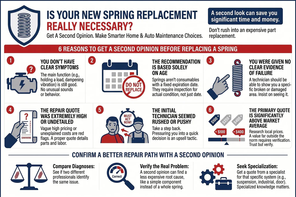 Get a Second Opinion Before You Replace a Spring You May Not Need